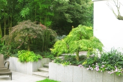 Gartenbereich mit chinesischem Granit